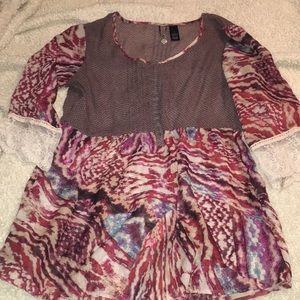 Buckle tunic